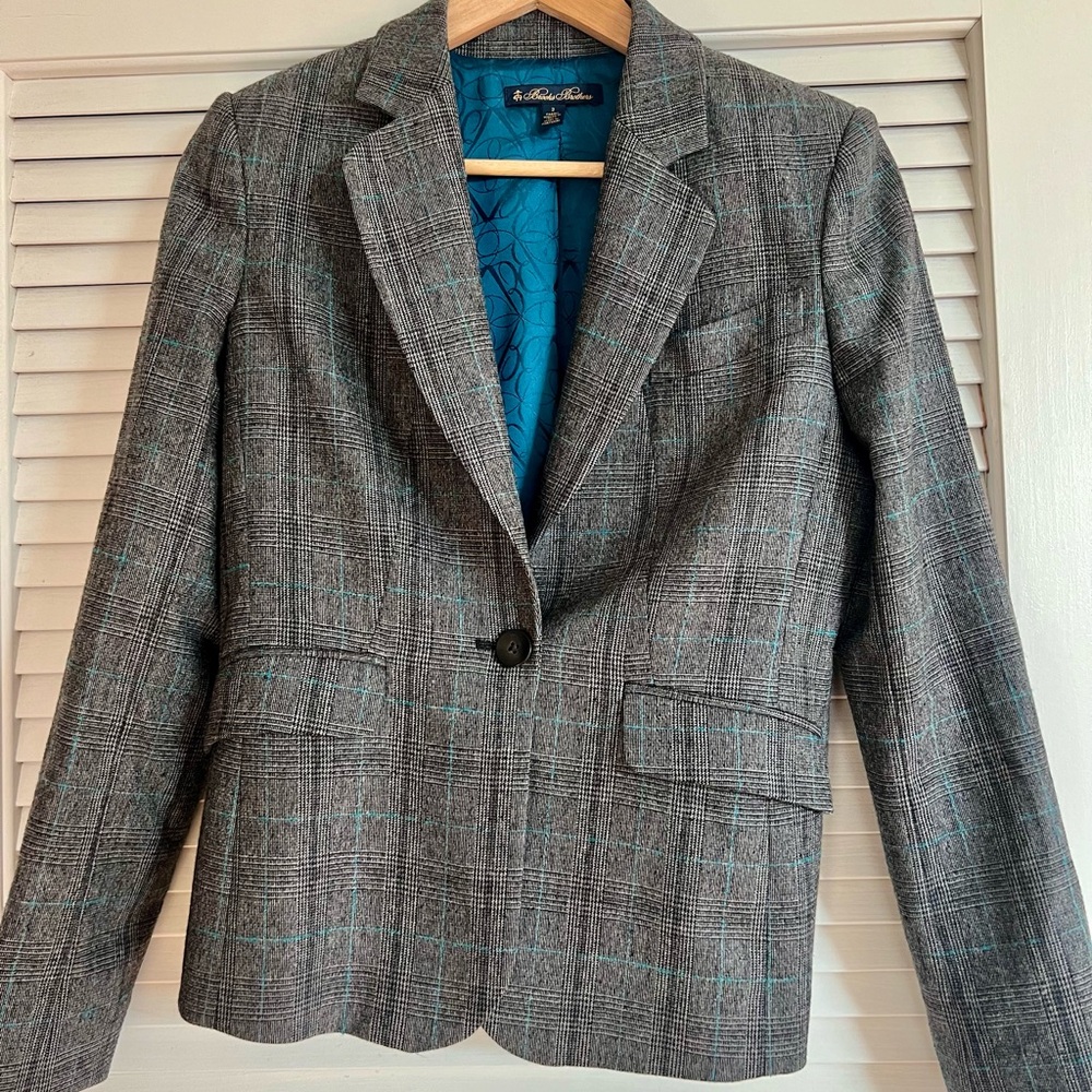 Brooks Brothers Women’s Grey Blazer Size 2